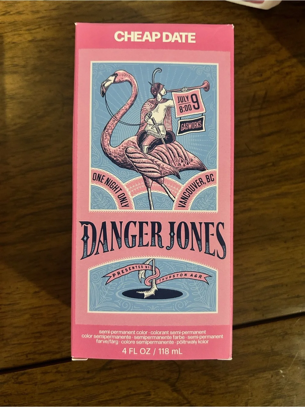 Danger Jones- Cheap Date Hair dye (2pack)